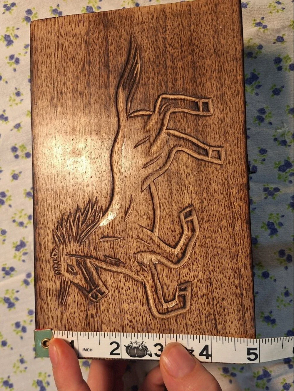 Handmade hand carved